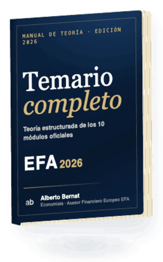 Manual de teoría EFA 2026 incluido
