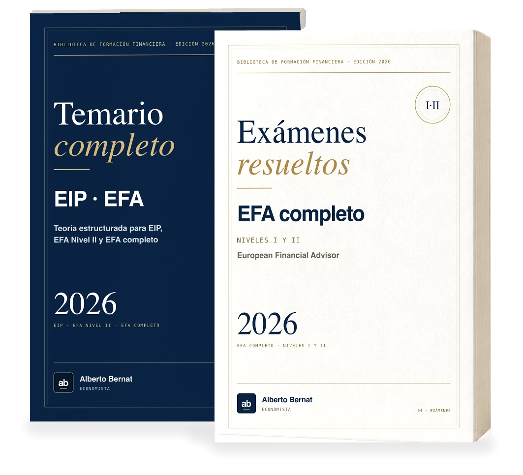 Temario completo EIP/EFA 2026 y libro de exámenes resueltos EFA completo 2026