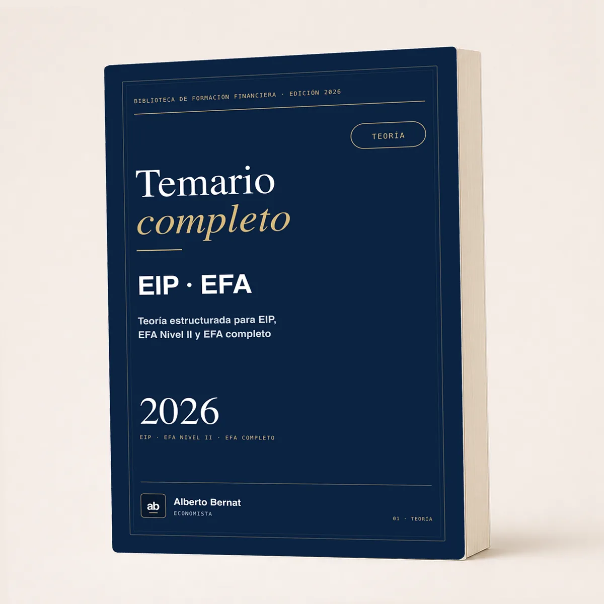 Temario completo EIP y EFA 2026