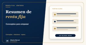 Resumen de renta fija 6 Resumen de renta fija · Alberto Bernat